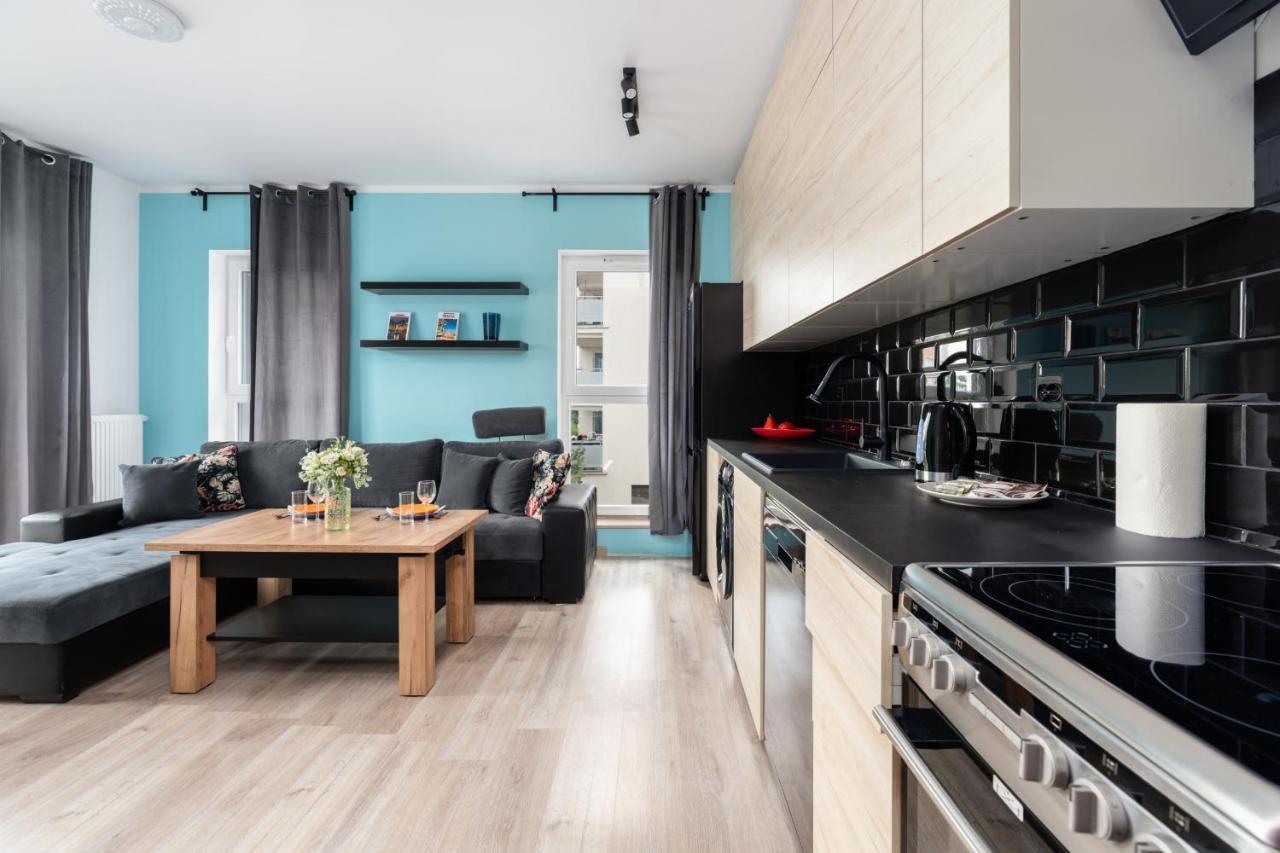 Modern Apartment With Balcony & Free Garage Poznan By Noclegi Renters Exterior foto